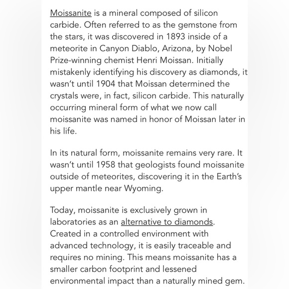 Luxury Moissanite Diamond 925 Sterling Silver Necklace - Picture 5 of 5